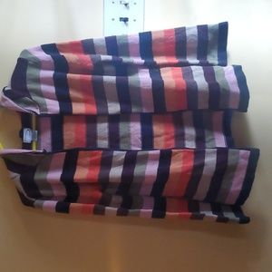 Striped sweater size large